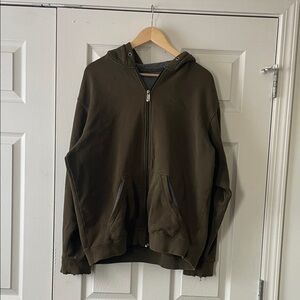 Vintage Distressed Men’s Nike Zip Up Hoodie